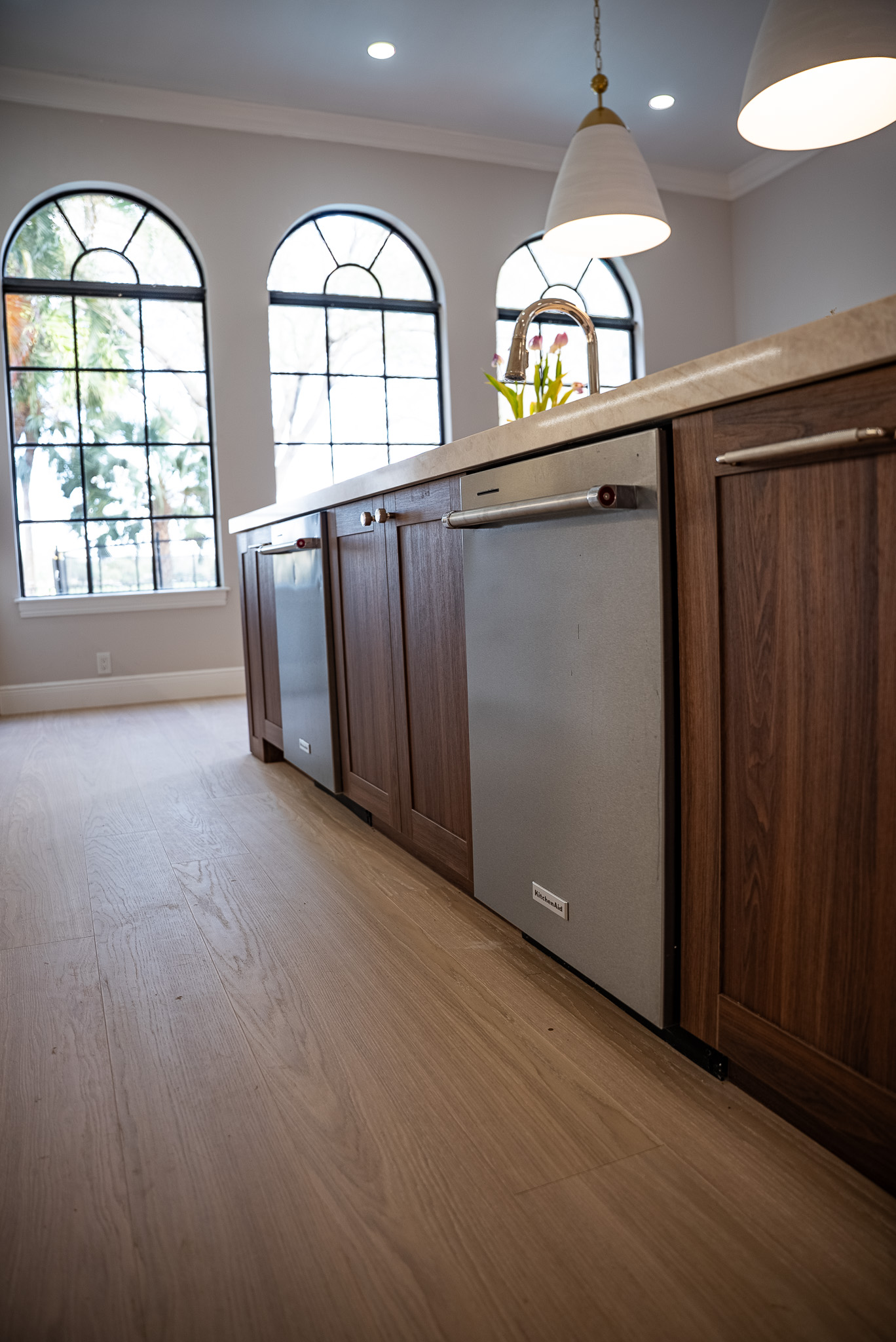 Warm Walnut Kitchen Renovation completed image 2